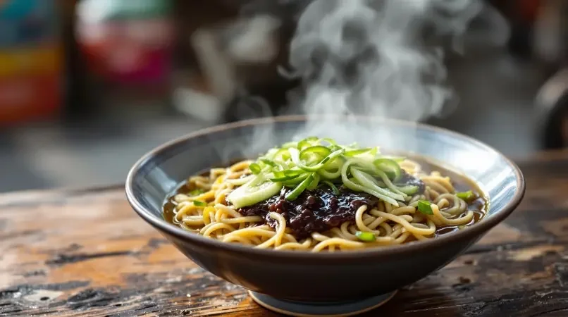 街边老字号炸酱面，一碗解乡愁 - 蓝光影院美食短视频封面